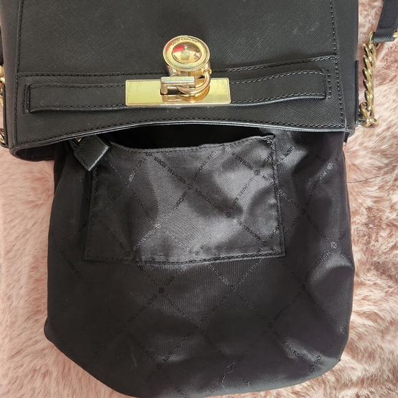 N Without T MICHAEL KORS HAMILTON MD NS MESSENGER HANDBAG - Picture 7 of 8